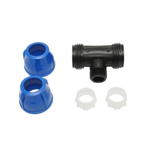 Teu compresiune cu filet exterior tata 90 grade D32x32mmx1, PN16 bar pentru sisteme de irigatii, Cod: DISPR13 - Img 4
