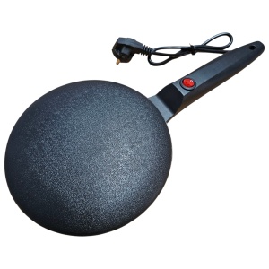 Tigaie electrică pentru clătite – 600 W, suprafață antiaderentă, fără ulei