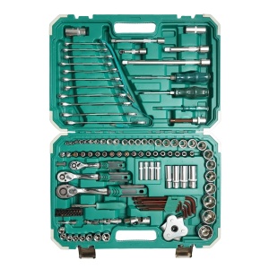 Trusa chei tubulare hexagonale, fixe, biti, imbus cu clichet 121 piese , Cod: BK80656, Brand: BRECKNER GERMANY - Img 3