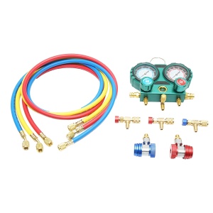 Trusa verificare si incarcare instalatii aer conditionat auto, freon R22, R32, R134a, R410a, Cod: DISMW36, Brand: AUTOSPEED - Img 3