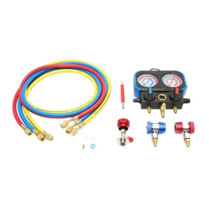 Trusa verificare si incarcare instalatii aer conditionat auto R22, R32, R134a, R410a, Cod: DISMW33, Brand: AUTOSPEED - Img 4