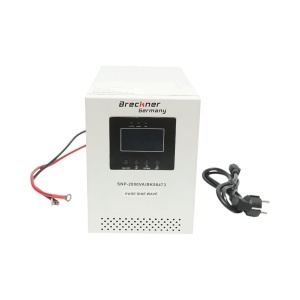 UPS cu invertor centrala termica 1500W/2000VA, unda sinusoidala pura 24V/230V, 1 priza schuko, afisaj LCD, AVR Breckner Germany, BK98473 - Img 3