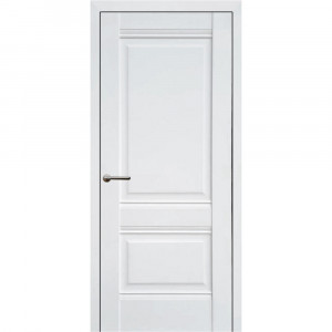 Usa interior, Lorrene B, lemn & mdf, 80x200cm, alb mat, reversibila, Doors