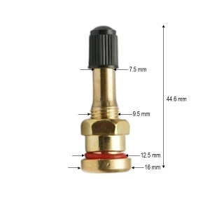 Valva roata camion tubeless 45mm V3-20-1, BK69346