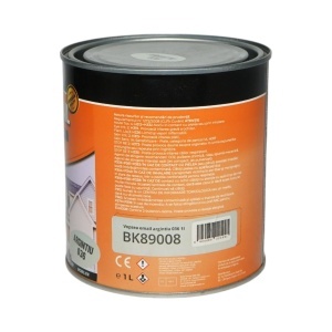 Vopsea email anticoroziva 3 in 1 argintiu 036 pe baza de solvent, direct pe rugina, interior si exterior 1L Breckner Germany, BK89008 - Img 3
