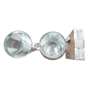 Afumator albine din inox cu cilindru scut termic si burduf din piele 190mm, Cod: DISKR83 - Img 3