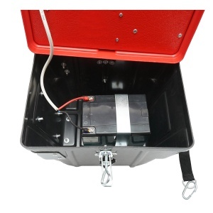 Aparat generator de impulsuri 6.9 Joule 12-220V cu baterie 12V, 14A si panou solar 20W, BRITMANN, BT117 - Img 8
