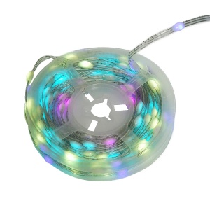 Banda LED cu panou solar 5V, 5m, telecomanda RGB+IC IP65 , Cod: BK79083, Brand: BRECKNER GERMANY - Img 3
