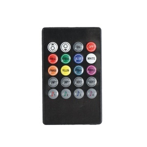 Banda LED lumini ambientale auto 12V, 9W cu telecomanda, control muzical 4x26cm RGB Breckner Germany, BK79085 - Img 3