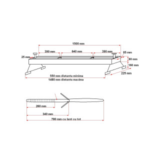 Bara suport pentru motor tip traversa, Cod: BK90382, Brand: BRECKNER GERMANY - Img 6