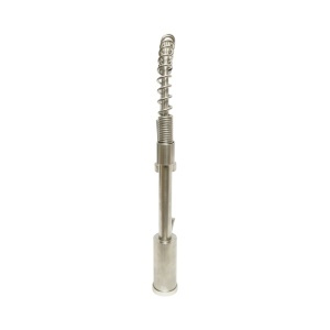 Baterie chiuveta bucatarie cu dus extractibil, arc flexibil, perlator 2 functii, inox satinat, aliaj zinc, furtunuri incluse, DISVM39 - Img 5