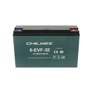 Baterie VRLA cu gel pentru bicicleta electrica 6-EVF-32, 12V, 38Ah-20HR CHILWEE, CHILWEE, DISHX59