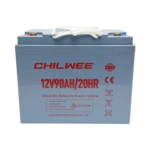 Baterie VRLA GEL 12V 90Ah 20HR pentru tricicluri, scutere, vehicule electrice 269x180x266mm CHILWEE, CHILWEE, DISAM29