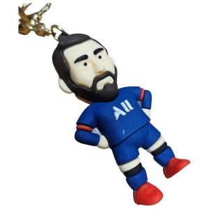 Breloc Lionel Messi – Paris Saint-Germain, Model Figurativ - Img 2