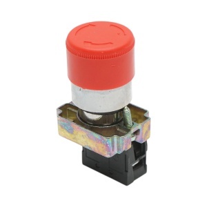 Buton comanda oprire de urgenta rosu cu deblocare prin rasucire 1NC, 400V/10A, 30mm LAY5 Breckner Germany, BRECKNER GERMANY, BK76433 - Img 3