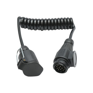 Cablu, adaptor remorca 2.2m cu fisa priza 13-13 pini mama-tata, Cod: BK69787, Echivalență: DISLN32, Breckner Germany - Img 2