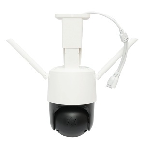 Camera de supraveghere lentila duala 6MP, P2P WIFI 2.4G 1080P, PTZ cu senzor de miscare, detectie umana si aplicatie iCSee, BRECKNER GERMANY, DISMN45 - Img 3