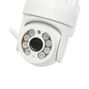 Camera de supraveghere smart WIFI 1080P exterior, lentila dubla, PTZ senzor miscare, rotativa 360 grade, 220V ICSee, BRECKNER GERMANY, DISMN42 - Img 5