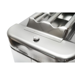 Canistra otel inoxidabil 30L cu furtun flexibil si dop insurubabil, Cod: DISMH56 - Img 4