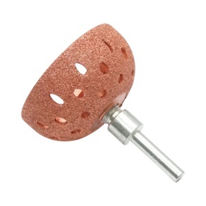 Cap polizat anvelope 50mm, granulatie 65, tija 3/8 inch, DISVH61
