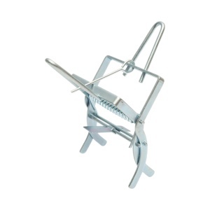 Capcana otel mecanica tip cleste pentru cartite, popandai si soareci de camp 21x12x15cm, DISUD73