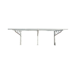 Carport 2 masini cu sistem, structura prinderi panouri solare fotovoltaice(660W) 9.24KW, Cod: BK69626, Brand: BRECKNER GERMANY - Img 3
