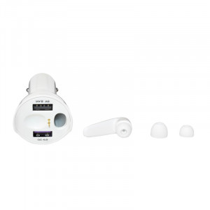 Casca bluetooth cu incarcare la priza auto tip bricheta, Cod: DISCN98 - Img 8