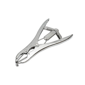 Cleste castrare cu inel pentru bovine, ovine, porci, Cod: BK77852, Brand: BRECKNER GERMANY - Img 4