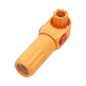 Conector baterie mama portocaliu 1500V/350A pentru cablu cupru 95mm² IP68 , Cod: DISTU35, Leader - Img 4