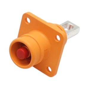 Conector baterie tata portocaliu 1500V/250A pentru cablu cupru 50mm² IP68 Leader, DISTU29 - Img 2