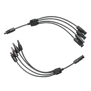 Conector Y cu cablu, MC4 4 in 1 paralel IP67 Breckner Germany, BK77798