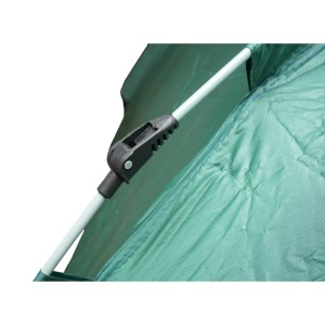 Cort camping 2 persoane verde pliabil automat pop-up 2 intrari, impermeabil cu protectie UV si plasa anti-insecte 200x200x145cm, BRECKNER GERMANY, BK76203 - Img 11