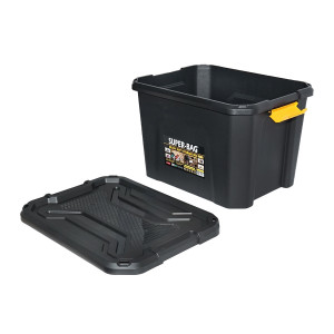 Cutie depozitare cu capac pentru sarcini grele 40L 490x380x320mm, Cod: BK92828, Echivalență: DISSK13, Breckner Germany - Img 6