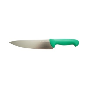 Cutitul bucatarului profesional 23cm, lama otel 5Cr15MoV, maner PP verde Breckner Germany, AAA417