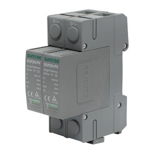Descarcator la supratensiune cu semnalizare pentru sisteme fotovoltaice DC 2P tip C 500VDC, Cod: BK77749, Brand: SUNTREE - Img 3