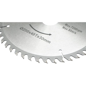 Disc circular vidia pentru lemn 200x30mm, 48 dinti, turatie maxima 7200rpm Breckner Germany, BRECKNER GERMANY, BK87065 - Img 3