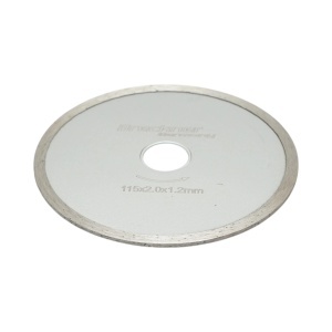 Disc diamantat continuu 115x2.0x22.23mm, taiere umeda pentru ceramica, gresie, faianta Breckner Germany, BRECKNER GERMANY, BK87058 - Img 2