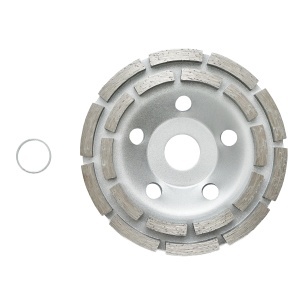 Disc diamantat segmentat 125x22.23mm pentru slefuire beton, granit si marmura Breckner Germany, BRECKNER GERMANY, BK79594