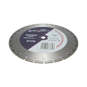Disc diamantat segmentat 400x25.4mm, segment 10mm pentru beton armat, pavele, boltari, piatra dura Breckner Germany, BRECKNER GERMANY, BK79756 - Img 3