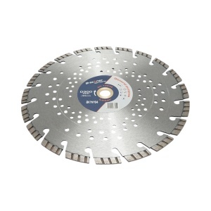 Disc diamantat turbo segmentat 300x30mm, segment 10mm pentru beton armat, pavele, boltari, piatra dura Breckner Germany, BRECKNER GERMANY, BK79764 - Img 3