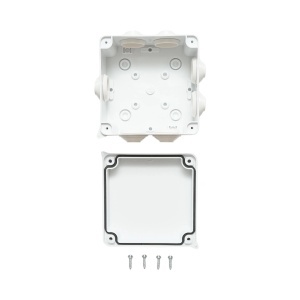 Doza derivatie patrata aparenta 7 intrari 100x100x70mm IP65 Breckner Germany, BRECKNER GERMANY, BK76784 - Img 5