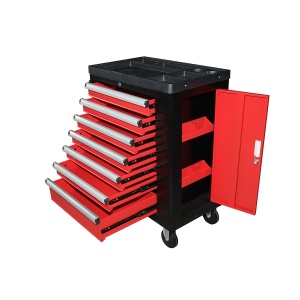 Dulap carucior pentru scule metalic cu 7 sertare 765x460x850, Cod: DISMH53, - Img 3