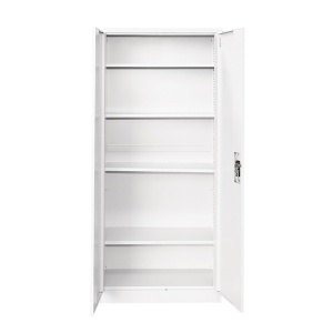 Dulap metalic fiset 1800x800x350mm cu 2 usi securizate, 4 polite, gri, Cod: BK92938, Brand: BRECKNER GERMANY - Img 4