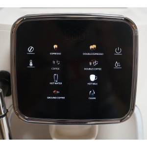 Espressor automat cafea boabe cu rasnita integrata 1450W, 220V, panou digital touch, sistem spumare lapte, presiune 19 bar, rezervor apa 1.7L,DISWK98 - Img 7