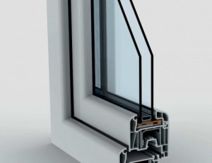 Fereastra 60x80cm, 1 canat, alb, dreapta si rabatare, Klass, 7cm, 6 camere, 2 garnituri - Img 2