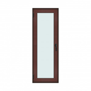 Fereastra 70x200cm, 1 canat, mahon, stanga si rabatare, Klass, 7cm, 6 camere, 2 garnituri