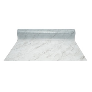 Folie protectie masa decorativa PVC siliconizat 100cm, grosime 1.2mm, model marmura gri 20m/rola Breckner Germany, BRECKNER GERMANY, DISUN25 - Img 2