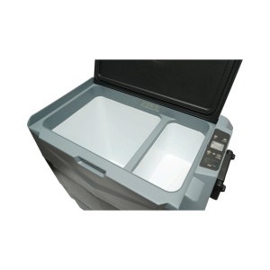Frigider auto 55L cu compresor 12V-24V-220V, 60W, afisaj LCD, zona dubla de racire, USB 630x390x590mm, BK99978 - Img 10