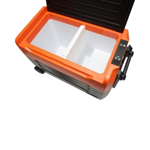 Frigider auto cu compresor 12-24-220V, 45W, capacitate 47L tip troler 726x390x513mm ,Cod: BK69602 - Img 5