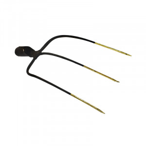Furca metal Elvetiana, cu 3 coarne (fara maner), Cod: DISSH93 - Img 3